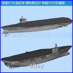 3D Printed 1/700/1250/2000 U. S. ECBL Aircraft Carrier Ford Class Model Kit