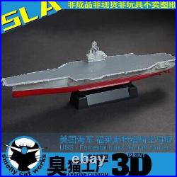 3D Printed 1/700/1250/2000 U. S. Navy Forrestal Aircraft Carrier Model Kit