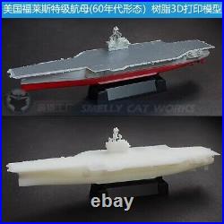 3D Printed 1/700/1250/2000 U. S. Navy Forrestal Aircraft Carrier Model Kit