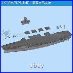 3D Printed 1/700/1250/2000 U. S. Navy Forrestal Aircraft Carrier Model Kit