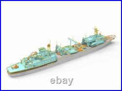 3D Printed 1/700 Soviet Berezin River Supply Ship Unpainted Model Kit NEW