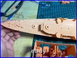 3D Printed kit 1/200 USS Fletcher class destroyer (full hull)