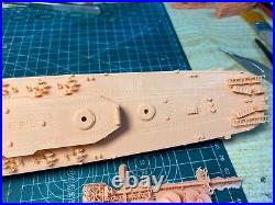 3D Printed kit 1/200 USS Fletcher class destroyer (full hull)