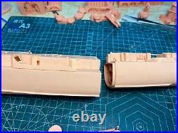 3D Printed kit 1/200 USS Fletcher class destroyer (full hull)