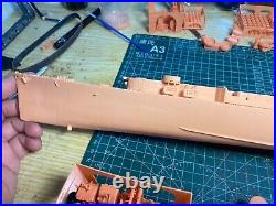 3D Printed kit 1/200 USS Fletcher class destroyer (full hull)