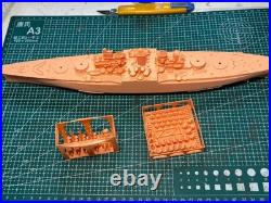 3D Printed kit 1/700 USS Vermont Battleship (waterline/full hull)