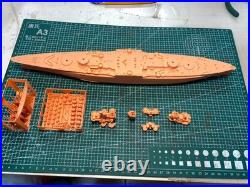 3D Printed kit 1/700 USS Vermont Battleship (waterline/full hull)