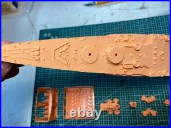 3D Printed kit 1/700 USS Vermont Battleship (waterline/full hull)