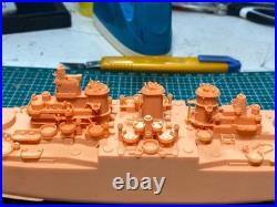 3D Printed kit 1/700 USS Vermont Battleship (waterline/full hull)