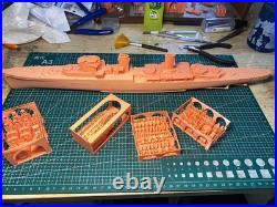 3D Printed kits 1/350 HMAS Perth (D29) Leander class Light cruisers (full hull)