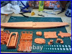 3D Printed kits 1/350 HMAS Perth (D29) Leander class Light cruisers (full hull)