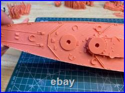 3D Printed kits 1/700 German Hanover Battleship (full hull/waterline)