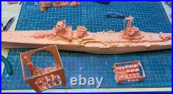 3D printed kits 1/350 Italian Duca d'Aosta class cruisers (full hull)