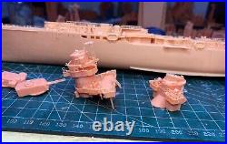 3D printed kits 1/350 Italian Duca d'Aosta class cruisers (full hull)
