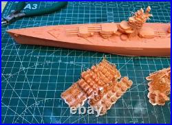 3D printed kits 1/700 HMS Duncan Battleship (waterline/full hull)