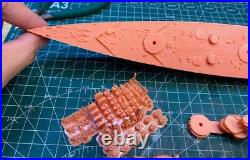 3D printed kits 1/700 HMS Duncan Battleship (waterline/full hull)