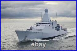 3D printing 1/350/700/2000 Holland-class Offshore Patrol Vessel (OPV), Uncoated