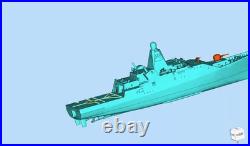 3D printing 1/350/700/2000 Holland-class Offshore Patrol Vessel (OPV), Uncoated