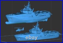 3D printing 1/350/700 Coastal Patrol Boat Unpainted Resin Model Uncoated