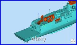 3D printing 1/700/350 South Korea Daegu-class frigate, FFX-II Model Uncoated kit