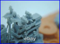 3d Printed 1/700 Hms Lion Battleship (waterline/full Hull) Hot