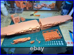 3d Printed Kit 1/350 Hms Indomitable Aircraft Carrier(full Hull/waterline) 3d Printed Kit 1/350 Hms Indomitable Aircraft Carrier(full Hull/waterline)