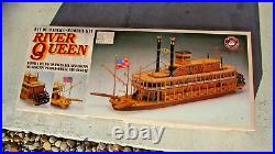 #80815 Constructo River Queen Wooden Kit Model 180 Made In Spain Paddleboat NIB