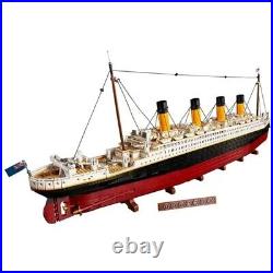 9090pcs Titanic Luxury Ship Model 135cm Steamship, Compatible 10294 Set