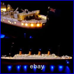 9090pcs Titanic Luxury Ship Model 135cm Steamship, Compatible 10294 Set