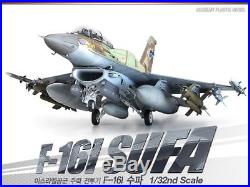 ACADEMY 1/32 Plastic Model Kit F-16I SUFA Israeli Air Force 12105 Free Shipping