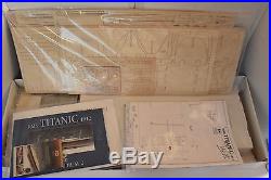 Amati Titanic Wood Ship Kit Scale 1250 New In Box With Extra Photo Etched Parts