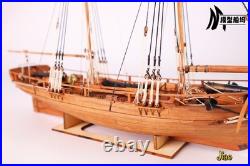 AXEL THROSEN 1810 1/72 400mm 15.8 Norwegian Navy Gunboat Wooden Model Ship Kit