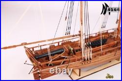 AXEL THROSEN 1810 1/72 400mm 15.8 Norwegian Navy Gunboat Wooden Model Ship Kit