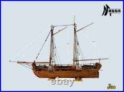 AXEL THROSEN 1810 1/72 400mm 15.8 Norwegian Navy Gunboat Wooden Model Ship Kit