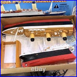 Actual Size Titanic Submersible Model Kit Unassembled Ship Book Nautical