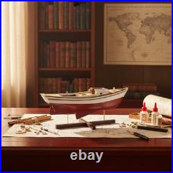 Adult Craft Kit for Building 124 Scale Wooden Ship Model with Materials