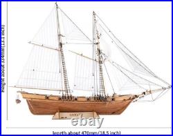 Adult Wooden Ship Model Building Kit 1/96 Scale Harvey for Display & Fun