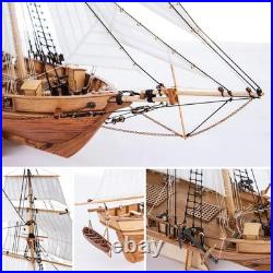 Adult Wooden Ship Model Building Kit 1/96 Scale Harvey for Display & Fun