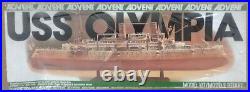 Advent Models 1/232 scale U. S. S. Olympia Ship Model Kit # 2552 SEALED
