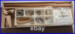 Aeropiccola Bounty English Merchant Ship 1787 Wooden Model Italy Vintage