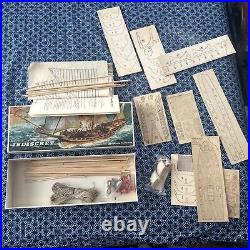 Aeropiccola French 18th Century Xebec INDISCRET Model Kit