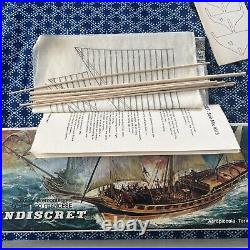 Aeropiccola French 18th Century Xebec INDISCRET Model Kit