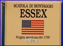 Aeropiccola Italy 170 Scale Essex American Frigate 1799 Wooden Model Ship Kit