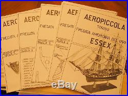 Aeropiccola Italy 170 Scale Essex American Frigate 1799 Wooden Model Ship Kit