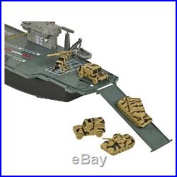 Aircraft Carrier Model Game Ship Display Warship Battleship Navy Kids Toy Gift