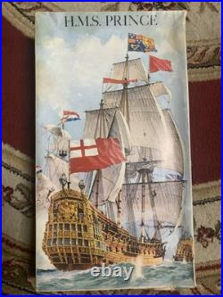 Airfix HMS Prince Plastic Ship Model Kit 1/180, Complete