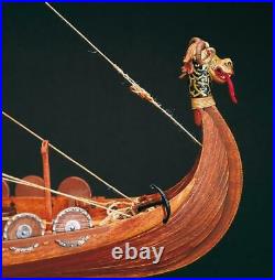 Amati Drakkar Viking Wooden Ship Model Kit
