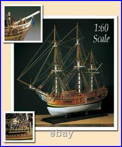 Amati HMS Bounty 30 Wooden Tall Ship Model Kit