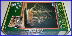 Amati HMS Bounty 30 Wooden Tall Ship Model Kit Historic Series Mutiny Bligh