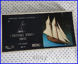 American market schooner 1860 Flying fish Modellismo Corel Milano 150